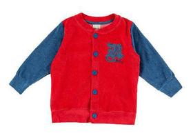 Conjunto College jaqueta e calça push infantil bebê Ralakids