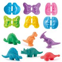 Conjunto Color Dough Toy Conejo Dinosaur World para crianças de 2 a 4 a 8 anos Conjunto Color Dough Toy Conejo Dinosaur World para crianças de 2 a 4 a 8 anos