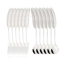 Conjunto Colorido De 12 Peças De Aço Inoxidável, Garfo De Sobremesa, Colher, Talheres Ocidentais, Conjunto Colorido De 12 Peças De Aço Inoxidável, Garfo De Sobremesa, Colher, Talheres Ocidentais,