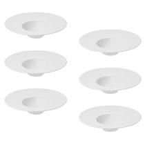 Conjunto Com 06 Pratos De Entrada Risoto Tipo Chapéu Oxford 30,5cm Conjunto Com 06 Pratos De Entrada Risoto Tipo Chapéu Oxford 30,5cm
