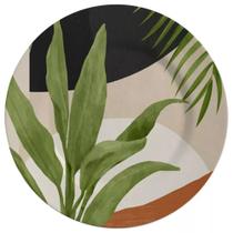 Conjunto com 06 pratos Raso Atlantica Acetinado- Alleanza