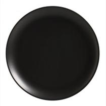 Conjunto com 06 pratos Raso Preto Acetinado - Alleanza