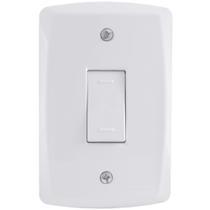 Conjunto com 1 Interruptor Paralelo 10A 250V Lux2 Tramontina Conjunto com 1 Interruptor Paralelo 10A 250V Lux2 Tramontina