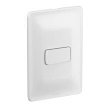 Conjunto Com 1 Interruptor Simples Branco Zeffia Legrand