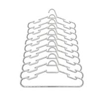 Conjunto Com 10 Peças Cabides Adulto Acrílico Transparente