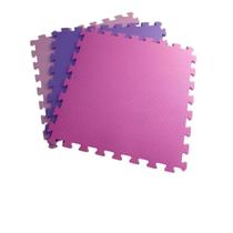 Conjunto com 10 Tatames Tapetes EVA Infantil para Meninas 50x50cm com 2cm de Espessura