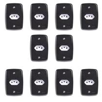 Conjunto com 10 Tomadas 2p+t 20a 250v com Placa 4x2