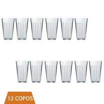 Conjunto Com 12 Copo Americano Long Drink 345ml Vidro Nadir Conjunto Com 12 Copo Americano Long Drink 345ml Vidro Nadir