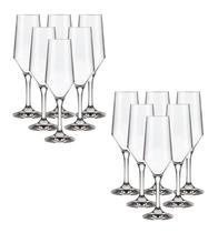 Conjunto com 12 Taças Buffet 186ml Champagne Espumante Vidro Cristalino Nadir Conjunto com 12 Taças Buffet 186ml Champagne Espumante Vidro Cristalino Nadir