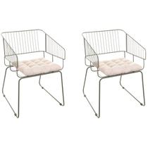 Conjunto com 2 Cadeiras para Sala de Estar Texas