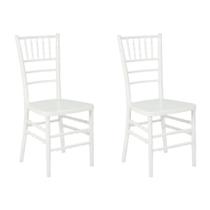 Conjunto com 2 Cadeiras Stella Branco Conjunto com 2 Cadeiras Stella Branco