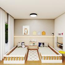 Conjunto com 2 Camas Infantil Montessoriana Solteiro Cori Yescasa