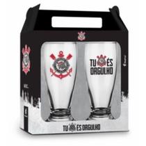 Conjunto Com 2 Copos Munich 200ml Corinthians Tu És Orgulho