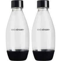 Conjunto com 2 Garrafas Plásticas 500ml Preta SodaStream Conjunto com 2 Garrafas Plásticas 500ml Preta SodaStream