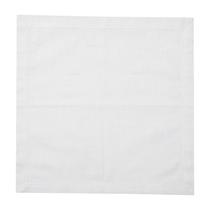 CONJUNTO COM 2 GUARDANAPOS PONTO AJOUR ALGODÃO LUXO BRANCO 40x40CM ROYAL DECOR