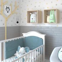 Conjunto com 2 Nichos Quarto Infantil Bramov Móveis