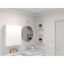 Conjunto com 2 Nichos Vidame KitCubos Branco Conjunto com 2 Nichos Vidame KitCubos Branco