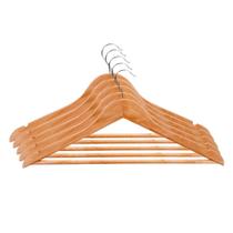 Conjunto com 20 Cabides Madeira Native Cazza Conjunto com 20 Cabides Madeira Native Cazza