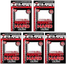 Conjunto com 250 Capas KMC Perfect Hard para Cartas - Proteção Ideal
