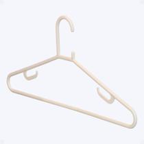 Conjunto Com 3 Cabides Com Cava Adulto Resistente Branco