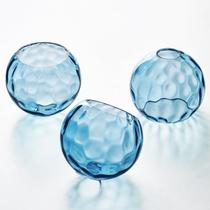 Conjunto com 3 Cúpulas de Vidro Substitutas de 15 cm de Diâmetro para Lâmpada