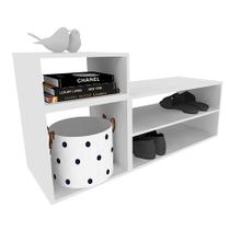 Conjunto com 3 Nichos Joad Branco Conjunto com 3 Nichos Joad Branco