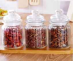 Conjunto com 3 Potes Herméticos para Mantimentos Samara POTE127 - Hauskraft