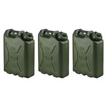 Conjunto com 3 Recipientes de Água Scepter 20L Verde Militar