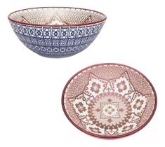 Conjunto Com 4 Bowl De Porcelana Oxford - Oxford Biona