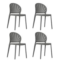 Conjunto com 4 Cadeiras Lane 83cm X 50,5cm X 46cm