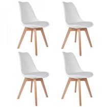 Conjunto com 4 Cadeiras para Sala de Jantar Saarinen Pp Conjunto com 4 Cadeiras para Sala de Jantar Saarinen Pp