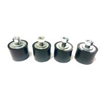 Conjunto Com 4 Coxim Sapatas Niveladoras De Apoio Em Borracha Para Compressor De Ar Schulz - 830.1193-0/AT