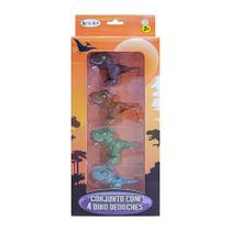 Conjunto com 4 Dinos Dedoches - Brink+