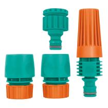 Conjunto com 4 Peças de Engates Rápidos e Esguicho - 78580610 - TRAMONTINA