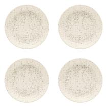 Conjunto Com 4 Prato Fundo 20,5Cm Flat Chuvisco Oxford Conjunto Com 4 Prato Fundo 20,5Cm Flat Chuvisco Oxford