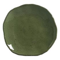 Conjunto com 4 Pratos Raso Orgânico Eco Jade Ø27,5cm