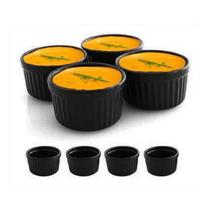 Conjunto Com 4 Ramekins Gourmet Line Cerâmica Jomafe Portugal