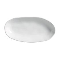 Conjunto com 4 Travessas Oval Funda G Orgânico New White 32x16cm 650ml