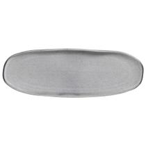 Conjunto com 4 Travessas Oval Rasa Grande Orgânico Dust 36x13cm
