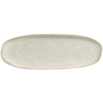 Conjunto com 4 Travessas Oval Rasa Grande Orgânico Vanilla 36x13cm