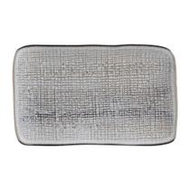 Conjunto com 4 Travessas Retangular Média Juta Dust 27x16cm Conjunto com 4 Travessas Retangular Média Juta Dust 27x16cm