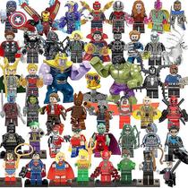 Conjunto com 48 Mini Figuras de Super-Heróis - Vingadores: Guerra Infinita