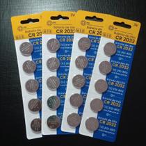 Conjunto com 5 blister de bateria cr2032 (25 baterias) Conjunto com 5 blister de bateria cr2032 (25 baterias)