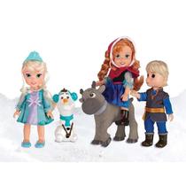 Conjunto com 5 Bonecos Frozen Deluxe Collector Giftset - Sunny