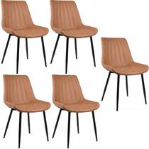 Conjunto com 5 Cadeiras para Sala de Jantar Tainá