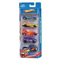 Conjunto Com 5 Carrinhos Hot Wheels Mattel Sortidos Conjunto Com 5 Carrinhos Hot Wheels Mattel Sortidos
