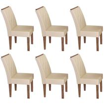 Conjunto Com 6 Cadeiras Florença