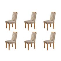 Conjunto Com 6 Cadeiras Para Sala De Jantar Melissa Rufato Imbuia Turim 07 Conjunto Com 6 Cadeiras Para Sala De Jantar Melissa Rufato Imbuia Turim 07