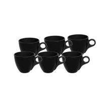 Conjunto Com 6 Canecas De Vidro Dubai 170ml Café E Chá Hauskraft