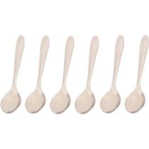 Conjunto com 6 Colheres de Chá Master em Inox - D0483 - DOLCE HOME